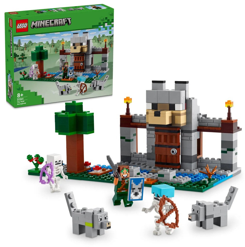 Il castello del Lupo Lego Minecraft