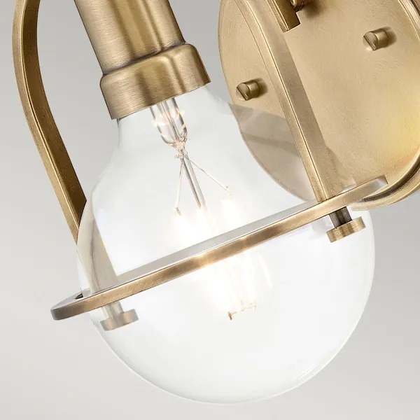 Quintiesse QN-SOMERSET1-C-HB - Lampada da parete SOMERSET 1xE27/60W/230V dorata