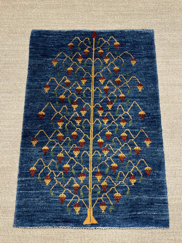Gashguli Tappeto persiano 80x120 Blu (Iran) Annodato A Mano