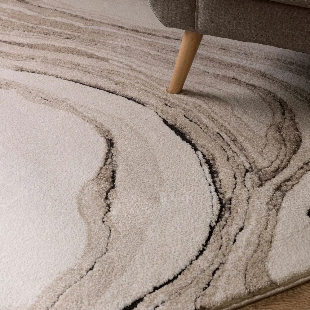 Tappeto beige 160x230 cm Mirage Quartz - Asiatic Carpets