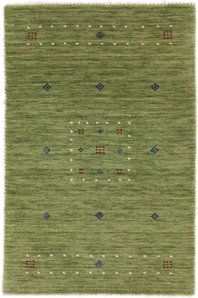 Tappeto orientale 90 x 60 (Indian) Annodato A Mano