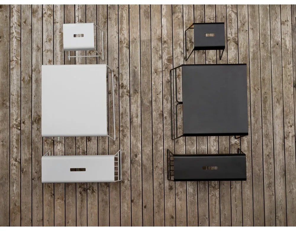 Tavolo da pranzo in metallo nero 58x75 cm A-Café - Zone