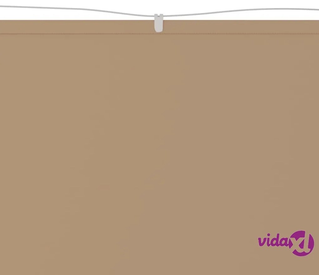 vidaXL Paravento Verticale Grigio Talpa 140x420 cm in Tessuto Oxford