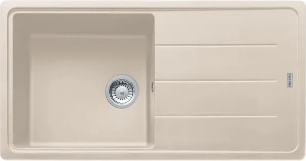 Lavello integrato 1 vasca in fragranite sabbia FRANKE Boston Sahara L 50 x L 97 cm, reversibile