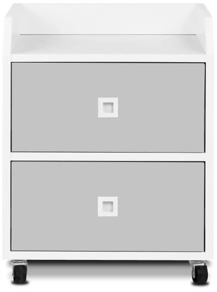 Contenitore per bambini MIRUM 54,2x42,4 cm bianco/grigio