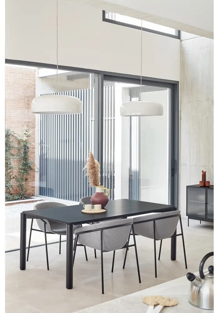 Tavolo da pranzo nero , 180 x 100 cm Atlas - Teulat