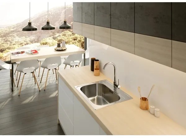 Deante BCA_062M - Rubinetto per lavello ASTER cromo lucido