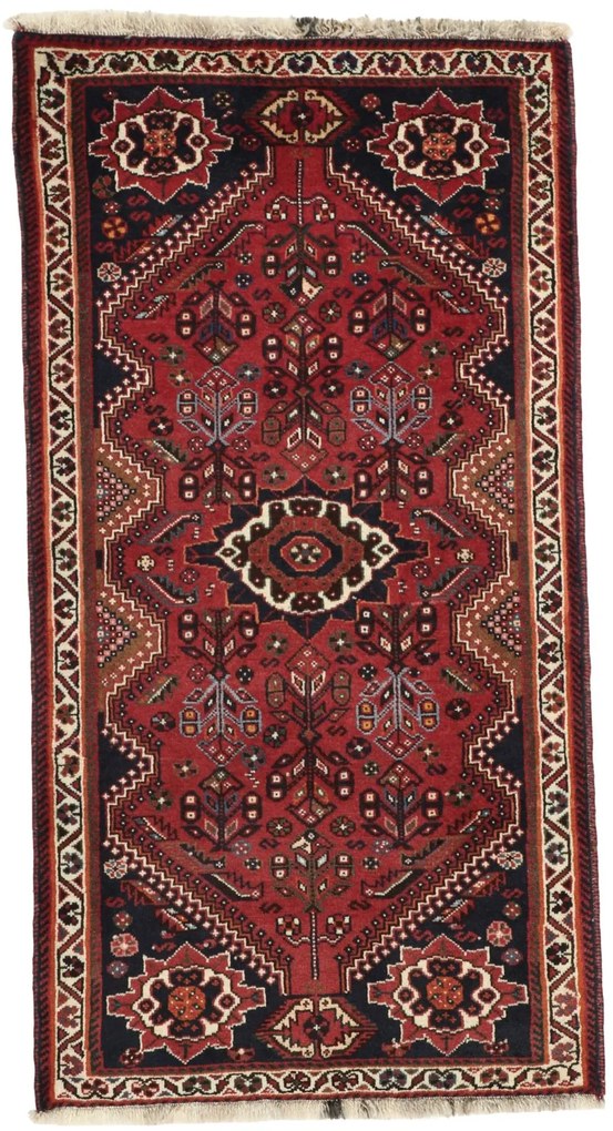 Gashghai Tappeto persiano 150 x 80 (Iran) Annodato A Mano