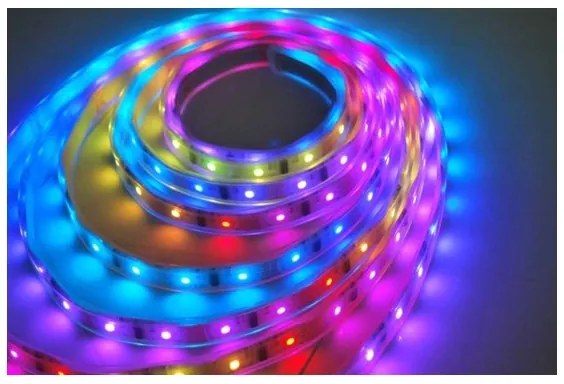 Solight WM55 - Striscia LED con telecomando 7,2W/12V 3m