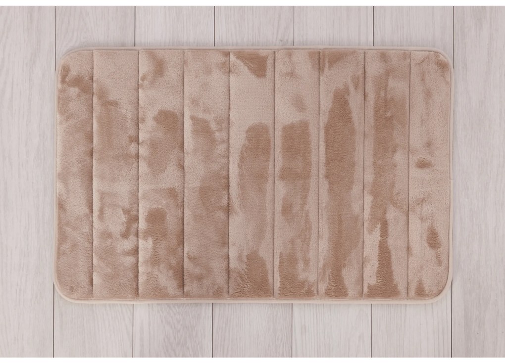 Tappeto Doccia Antiscivolo 50x90 Cm Feridras "Memo" Tortora