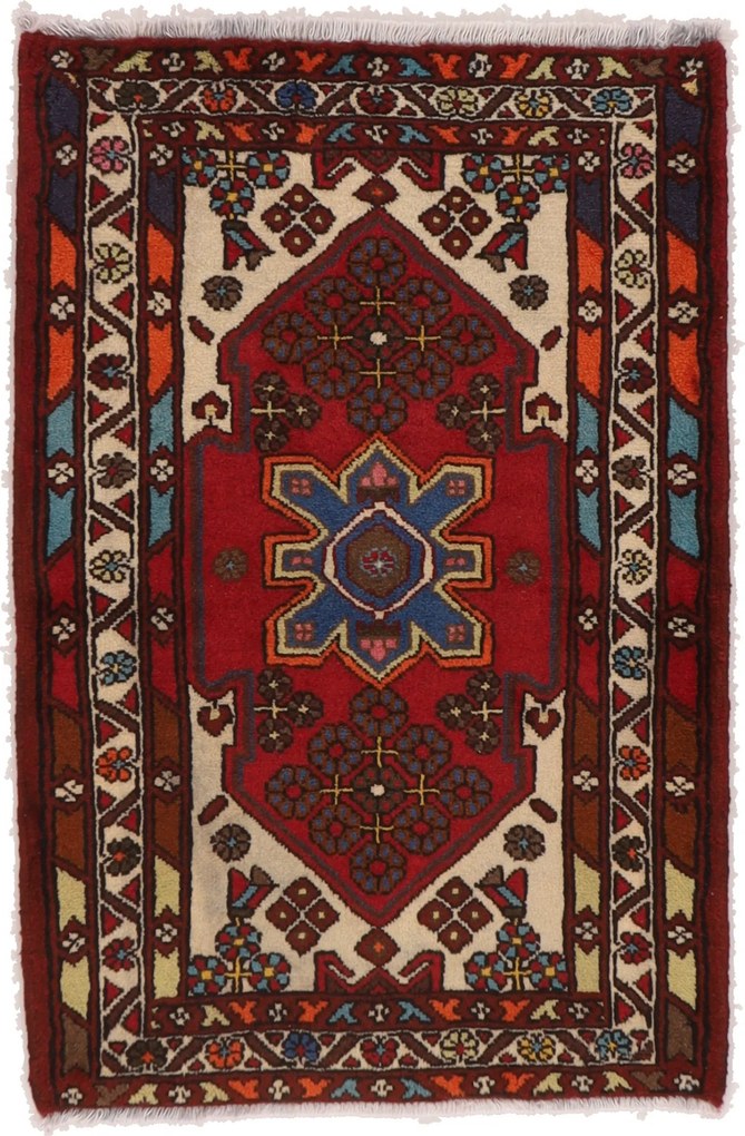 Hamedan Tappeto 110x70 (Iran) Annodato A Mano