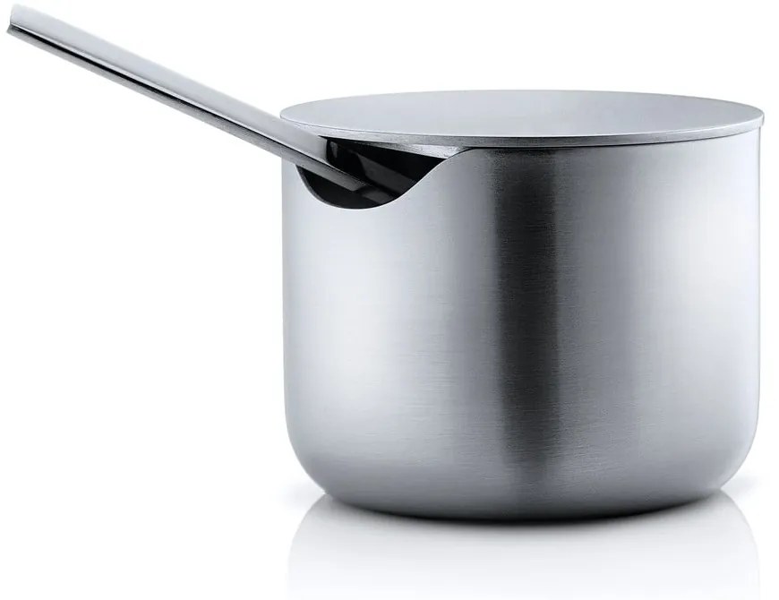 Zuccheriera grigia in acciaio inox Basic - Blomus