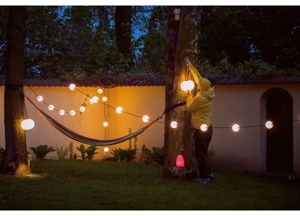 Kanlux 38032 - LED da esterno rechargeable Lampada a sospensione STONO LED/1W/3000 mAh IP54