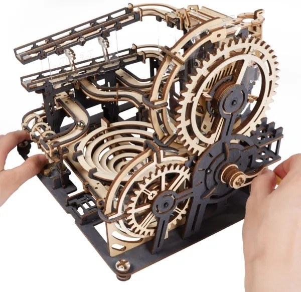 RoboTime - 3D puzzle a binario di marmo Città degli ostacoli