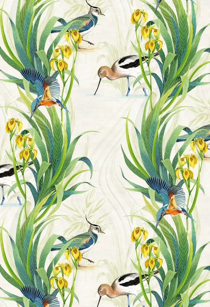Osborne & Little Tapete Halcyon - Spring Green