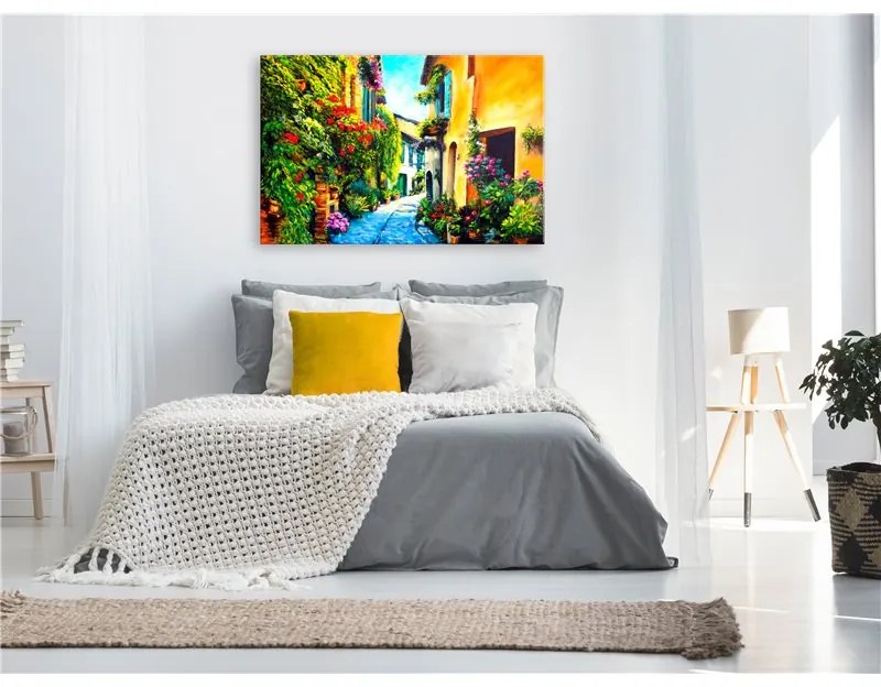 Quadro  Beautiful Street (1 Part) Wide  Colore colorful, Dimensioni e Misure 90x60