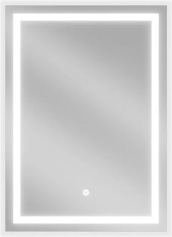 Mexen Miko specchio da bagno illuminato 50 x 70 cm, LED 6000K, antiappannamento - 9819-050-070-611-00