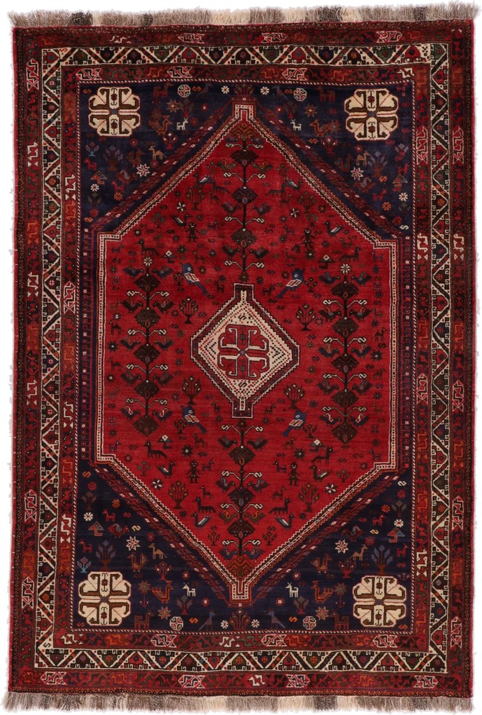 Shiraz Tappeto persiano 300 x 210 (Iran) Annodato A Mano