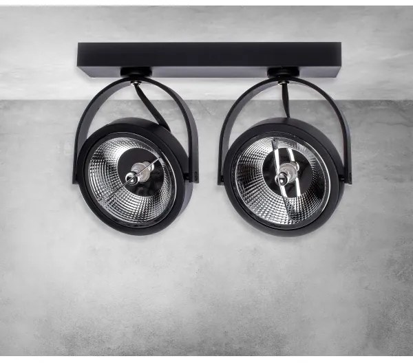 Luce Spot a LED LUGAR 2xAR111 - GU10/25W/230V