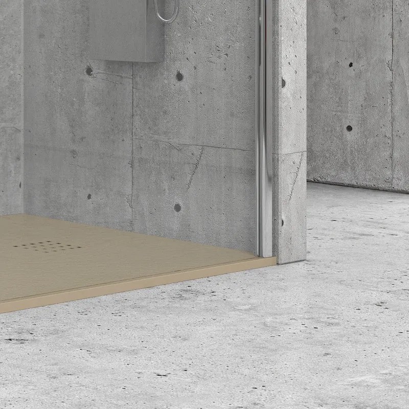 Piatto doccia pietra 80x100 colore tortora | KAM-CP100 - KAMALU