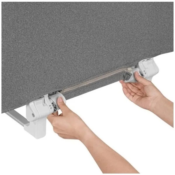 Lionelo - Barriera di sicurezza per letto LORA grigio scuro