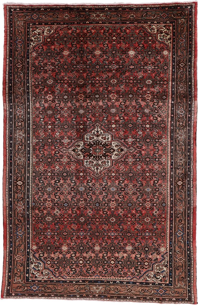 Hosseinabad Tappeto 200 x 310 (Iran) Annodato A Mano