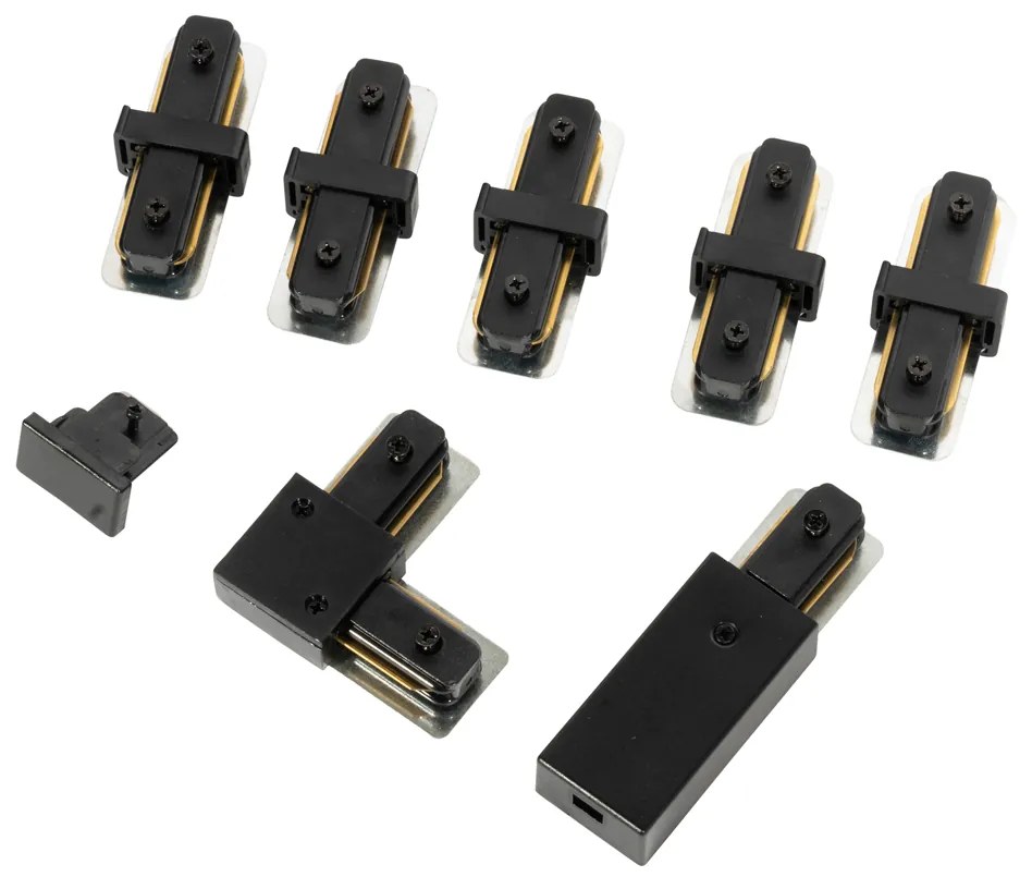 Sistema a binario moderno nero monofase 300 cm - Iconic
