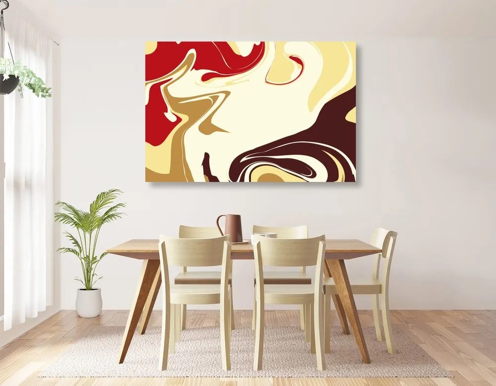 Quadro su tela – Motivo astratto di materiali