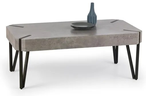 Tavolino EMILY 42x110 cm calcestruzzo