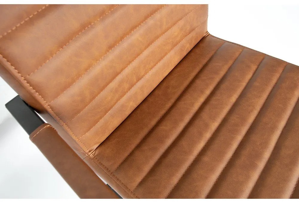 Sedia da pranzo marrone Bas - WOOOD