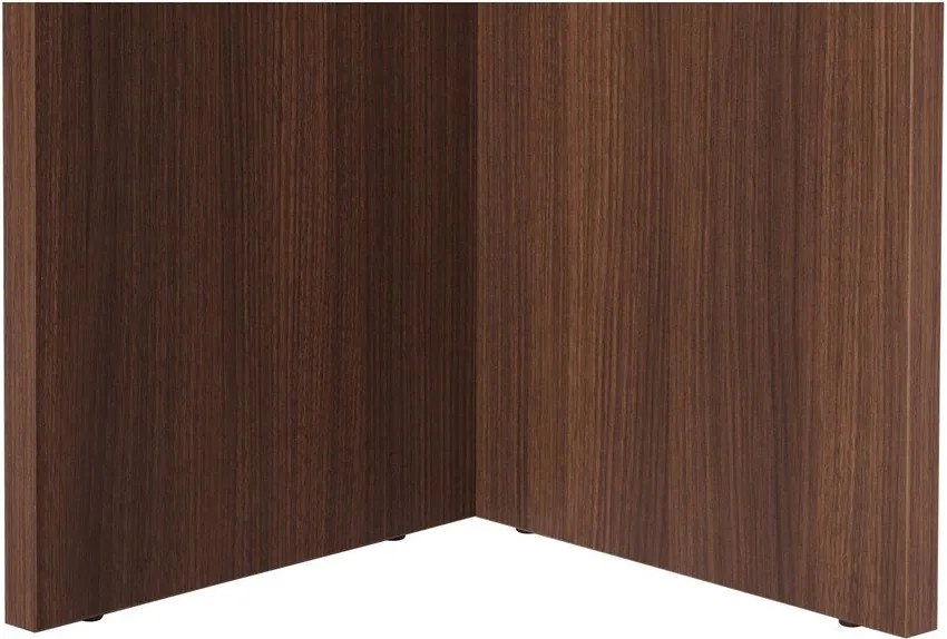 Tavolo da pranzo con effetto noce 89,5x180 cm Sablin – Kalune Design