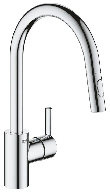 Rubinetto da cucina a doccetta flessibile Feel Clova cromo lucido GROHE