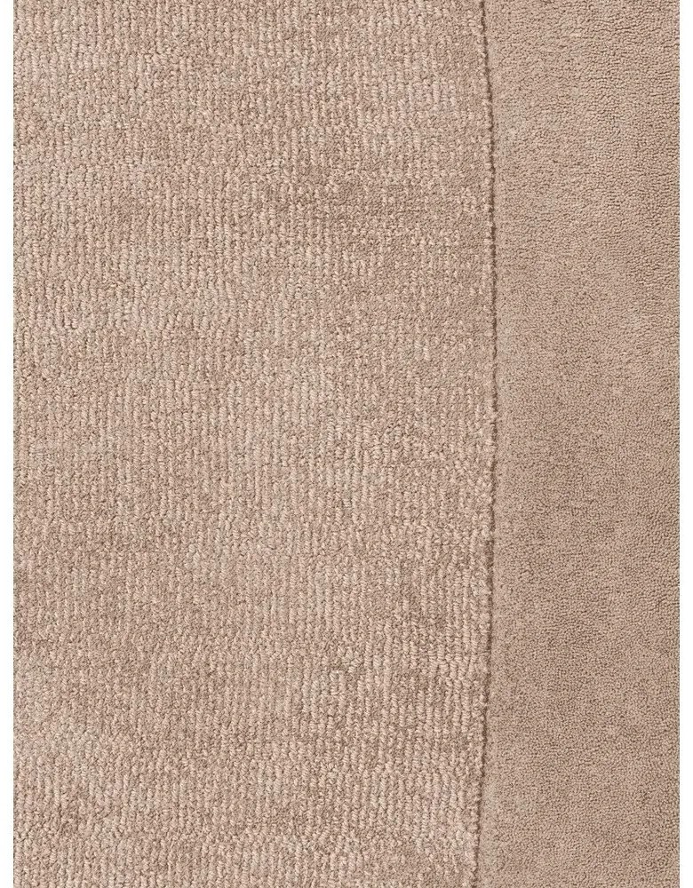 Tappeto rotondo beige in misto lana tessuto a mano ø 160 cm Kari Organic – Villeroy&amp;Boch