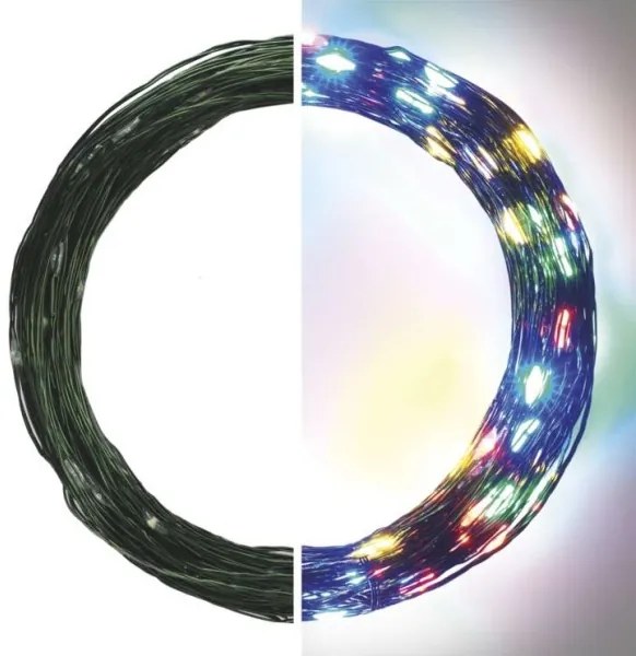 Catena LED da esterno natalizia 150xLED/20m IP44 multicolore