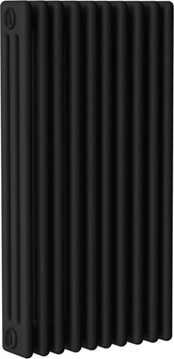 Termosifone in acciaio tubolare 3 colonne 10 elementi interasse 813 mm ERCOS Comby nero
