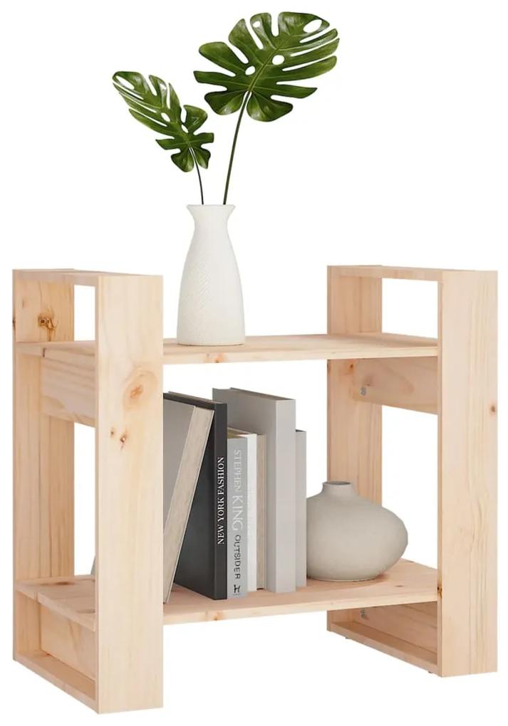 Libreria/divisorio 60x35x57 cm in legno massello di pino