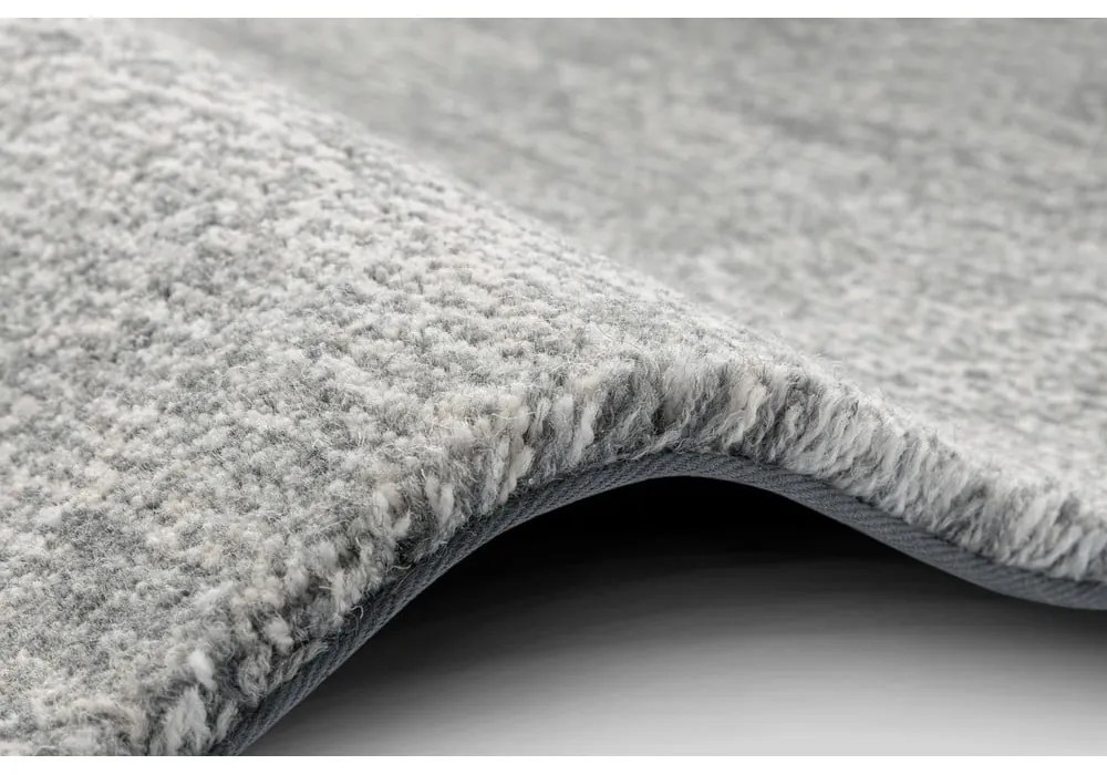 Tappeto in lana grigio 160x240 cm Fam - Agnella