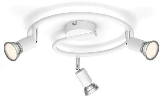 Philips - Faretto LIMBALI 3xGU10/50W/230V bianco