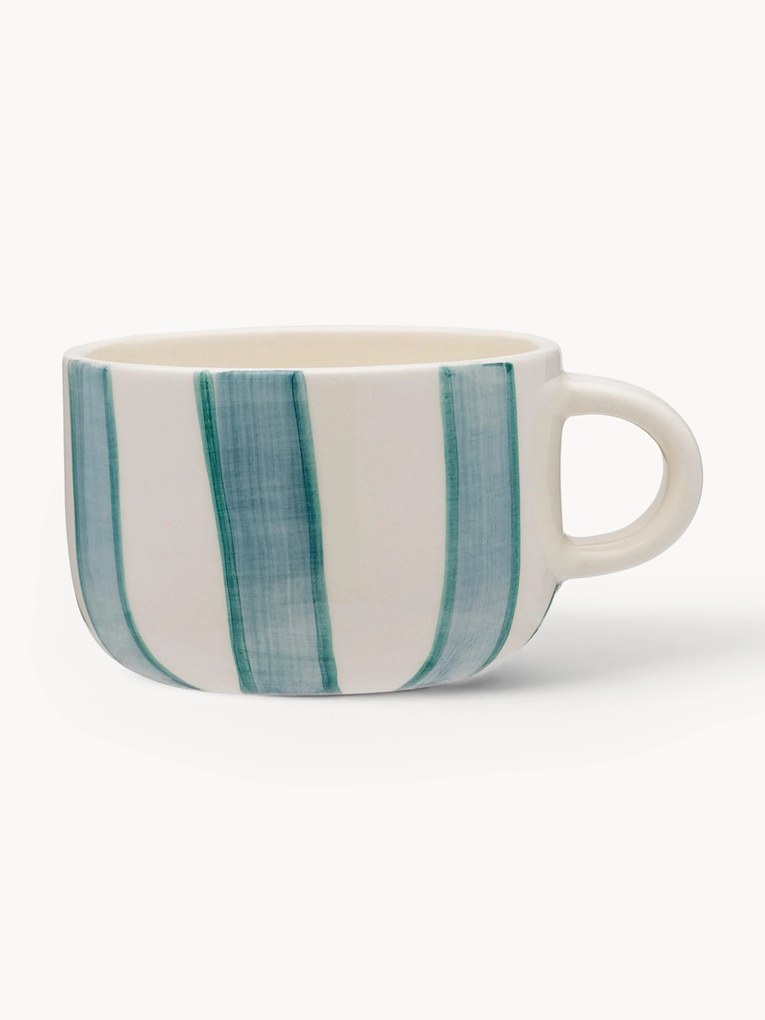 Tazza dipinta a mano Powder Striped