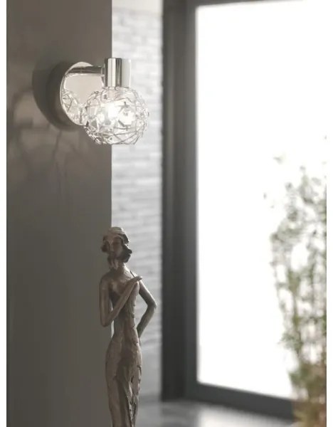 Philips Massive 55810/11/PN - Faretto da muro HOSTA 1xG9/28W/230V