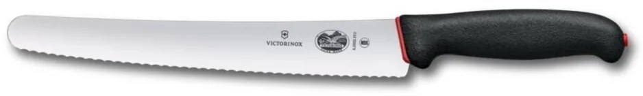 Victorinox - Coltello da pane DUAL GRIP 26 cm nero