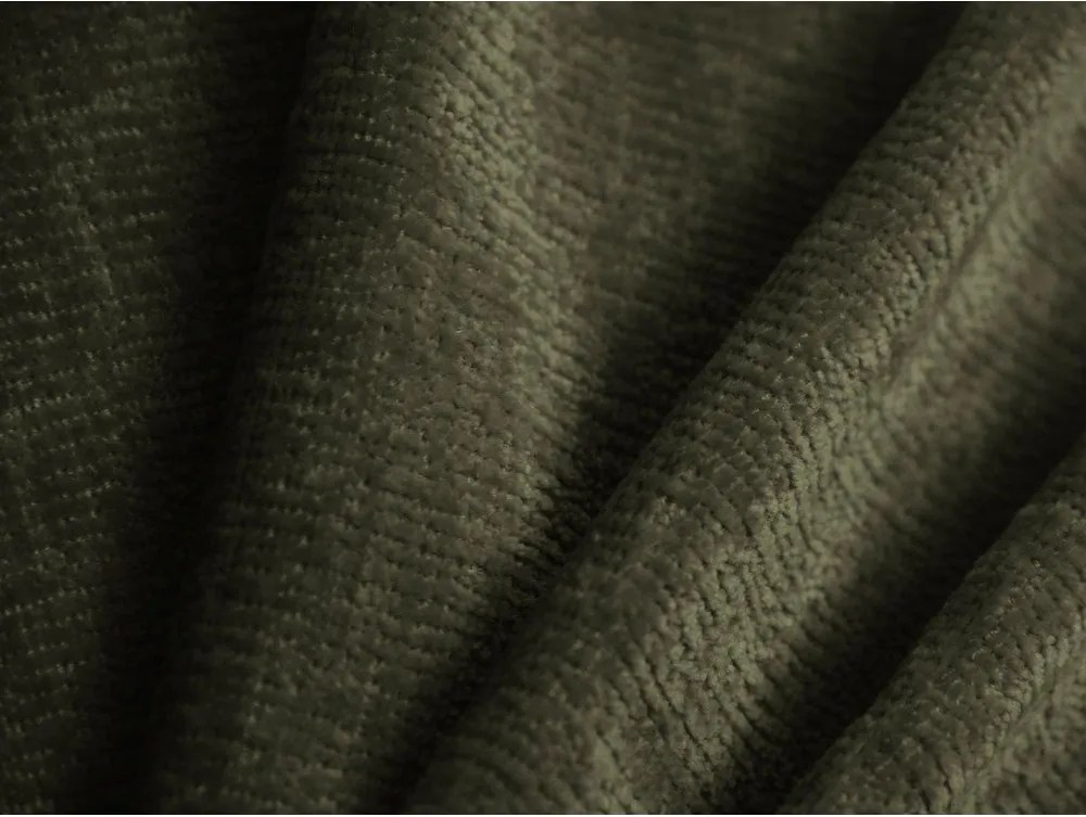 Letto singolo imbottito verde con contenitore con rete inclusa 90x200 cm Lupine – Micadoni