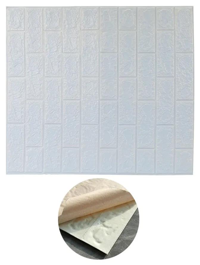 10 PZ Carta da Parati 3D Celeste Chiaro Pannelli Autoadesivi Per Pareti Muri Wallpaper 77X70cm Tot. 5,39mq