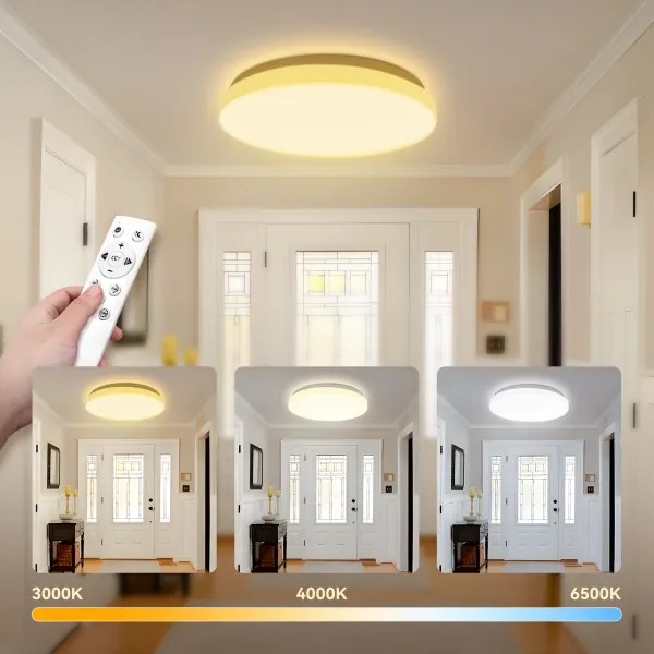 Brilagi - Lampada LED dimmerabile MILKY WAY LED/24W/230V 3000-6500K Ø 38 cm + telecomando