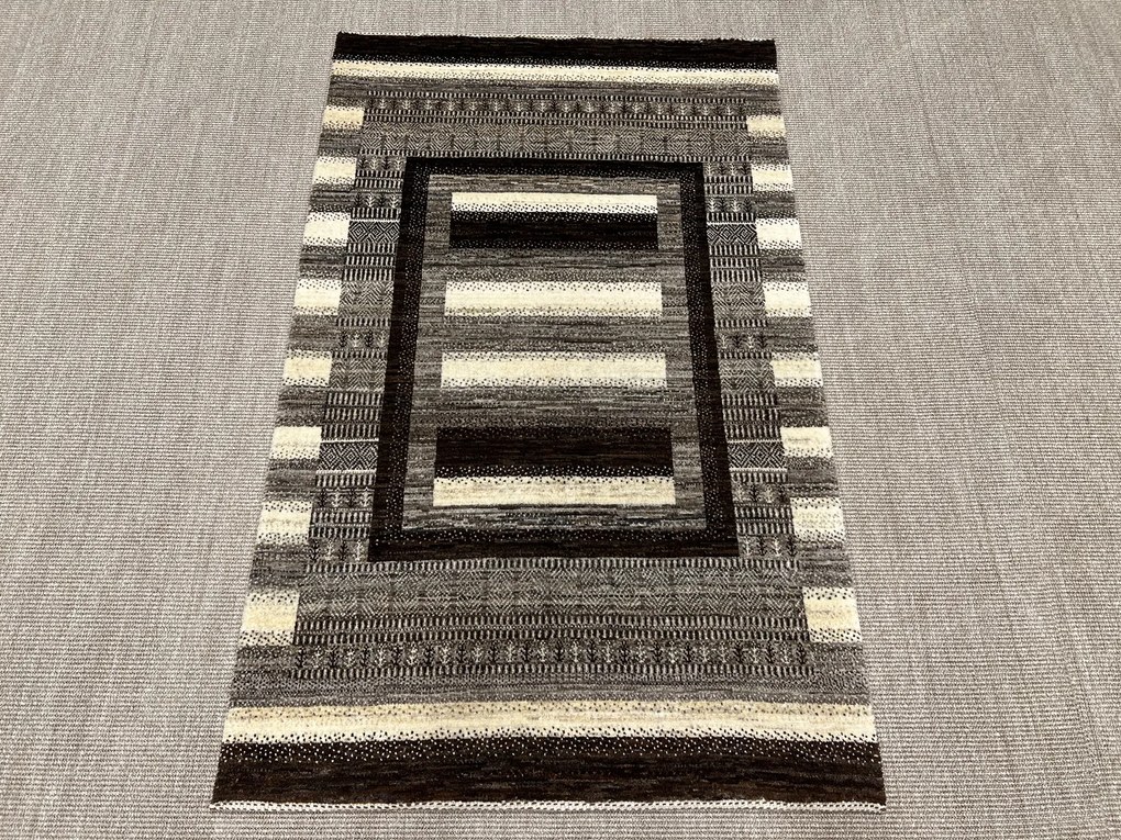 Loribaft Tappeto persiano 100x170 Beige (Iran) Annodato A Mano