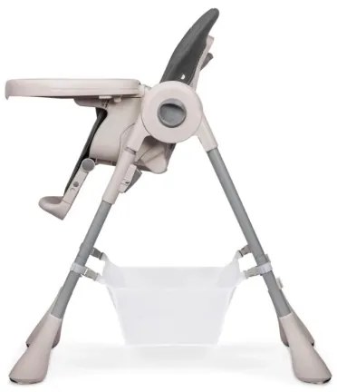 Lionelo - Sedia da pranzo per bambini ZANNA grigio