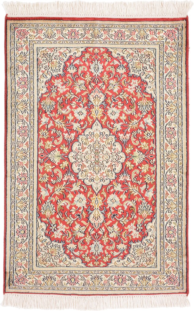 Cashmere Silk Tappeto orientale 100 x 70 (Indian) Annodato A Mano