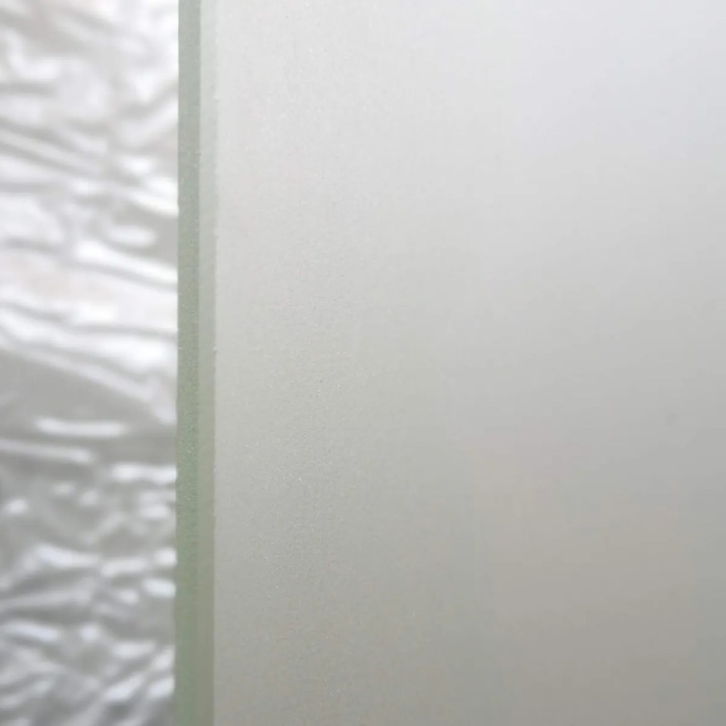 Box doccia angolare 100X120 Acacia satinato con due ante scorrevoli