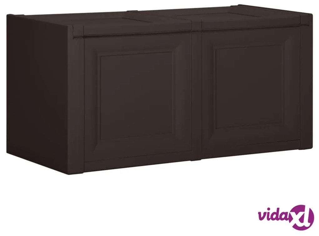vidaXL Baule per Cuscini Marrone 86x40x42 cm 85 L