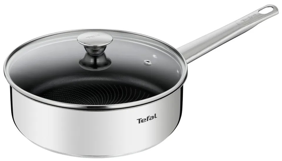 Padella in acciaio inox con coperchio ø 24 cm Cook Eat - Tefal